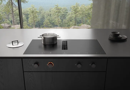 Płyta indukcyjna Gaggenau serie 400 CV492105M wykończenie czarne matowe/