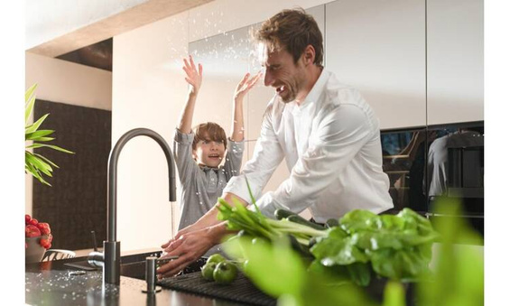 Bateria Franke Eos Neo M pull-out spray Antracyt 115.0628.256