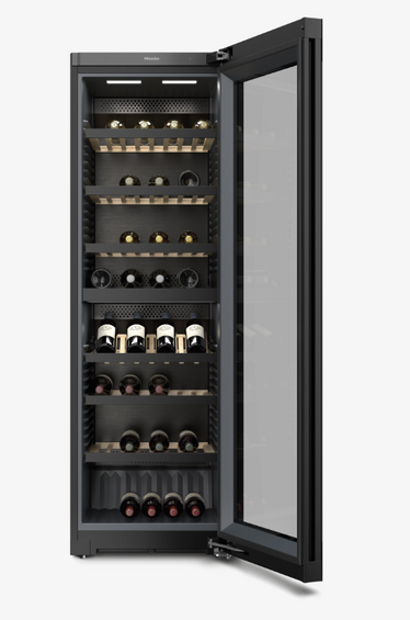 Wolnostojąca winiarka Miele KWTS 4785 F Obsidianblack (szkło) 12156880