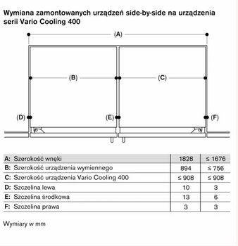Chłodziarko-zamrażarka Gaggenau 400 series RVY497190
