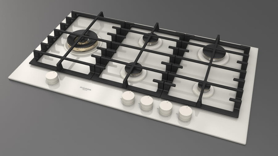 Płyta gazowa Fulgor Milano FPH 905 G WK WHG 90 cm