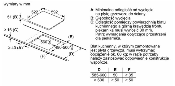 Płyta indukcyjna Siemens EH631BEB6E 60cm