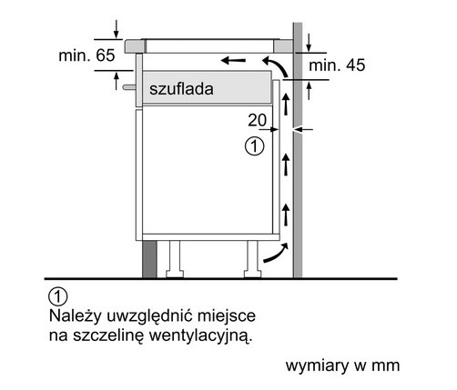 Płyta indukcyjna Bosch PVS63KBB5E czarna 60 cm