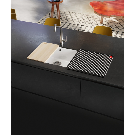 Zlewozmywak KubusX KXK 110-51 biały polarny 126.0738.290