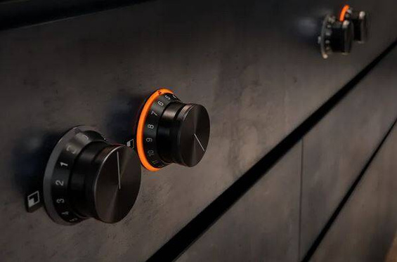 Płyta indukcyjna Gaggenau VI462115 CKI440010 stalowa rama stalowe pokrętła