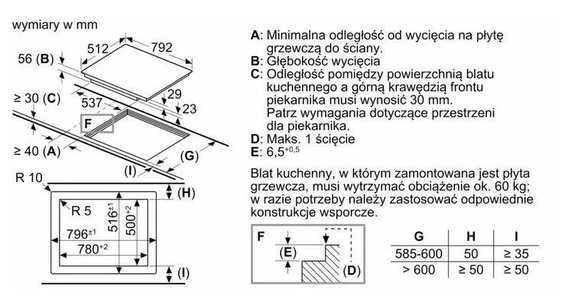 Płyta indukcyjna Siemens EX801LYC1E 80cm