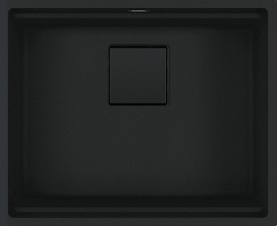 Zestaw Franke Kanon KNG 110-52 + Active L Twist pull-out spray czarny mat 125.0697.692