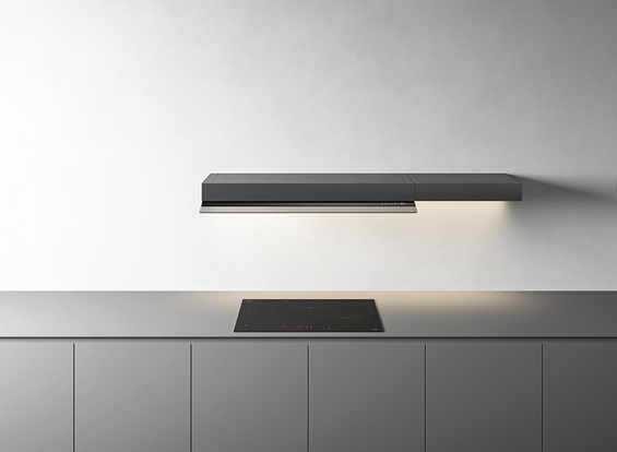 Falmec Elements Shelf 120 czarny - korpus bez silnika