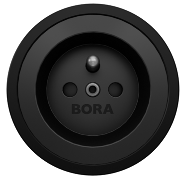 Gniazdo wtykowe BORA typu E All Black USTEAB