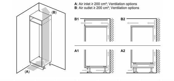 Chłodziarko zamrażarka Bosch KIN86NSE0