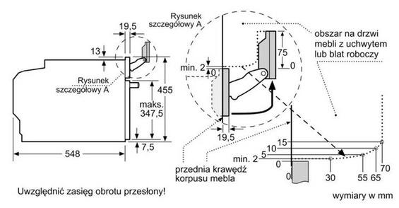 Piekarnik Siemens do zabudowy z parowarem CS736G1B1