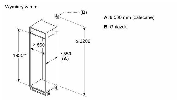 Chłodziarko zamrażarka Siemens KI96NVFD0