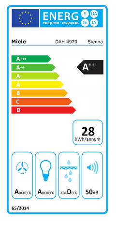 Wyciąg przyścienny Miele DAH 4970 12534130