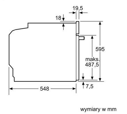 Piekarnik Siemens do zabudowy HB776G3B1