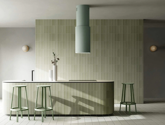 Okap wyspowy Ciarko MONOGRAM W GREEN wyciąg