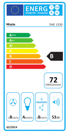 Wyciąg kominowy Miele DAE 1530 12760940
