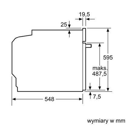 Piekarnik Siemens do zabudowy HB279GEB7