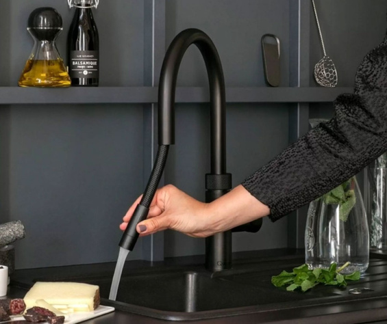 Bateria Quooker Flex Round Czerń FXRBLK