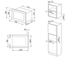 Mikrofala do zabudowy Smeg Dolce Stil Novo FMI625CN