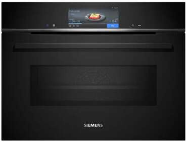 Piekarnik Siemens do zabudowy z funkcją mikrofali CM778GNB1B