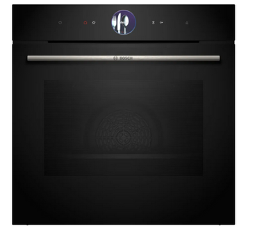 Piekarnik do zabudowy z funkcją pary Bosch HRG7361B1 czarny