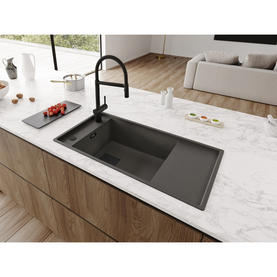 Zlewozmywak Fresno FSG 611-88 łupkowy szary 114.0738.000