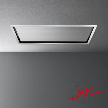 Okap sufitowy Falmec Nube evo 90 inox - korpus bez silnika, z pilotem