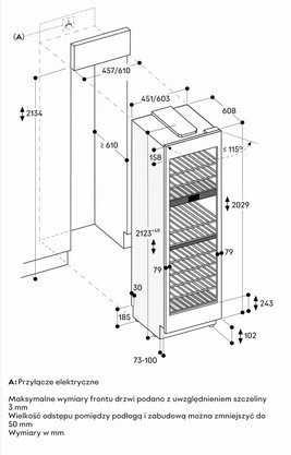 Chłodziarka do wina Gaggenau RVW467170 Vario seria Expressive