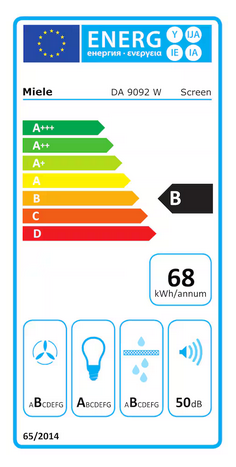 Wyciąg przyścienny Miele DA 9092W 12506070