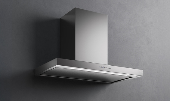 Okap Falmec Plane Plus NRS 120 inox 800 m³/h przyścienny