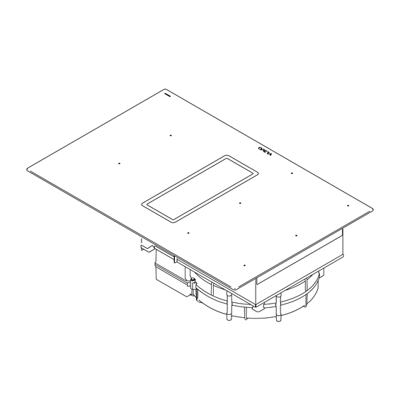 Płyta indukcyjna z wyciągiem OPERA Prima STONE