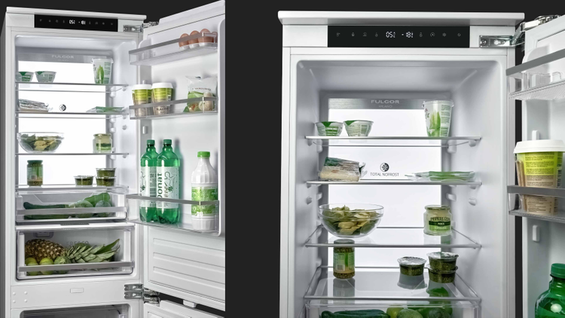 Chłodziarko - zamrażarka do zabudowy Fulgor Milano FBCD 355 TNF EDBL