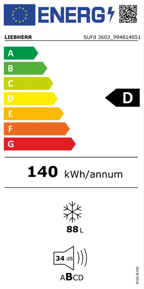Zamrażarka Liebherr SUFd 3603 Pure SmartFrost