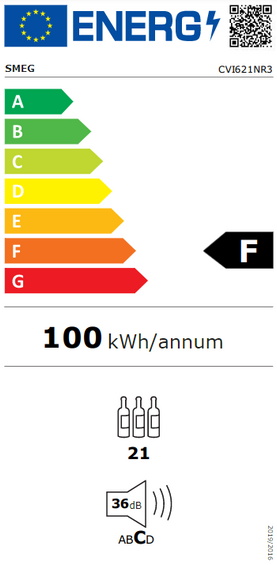 Winiarka Smeg Dolce Stil Novo CVI621NR3