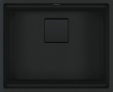 Zlew Franke Kanon KNG 110-52 Czarny mat 125.0721.150 z czarną maskownicą