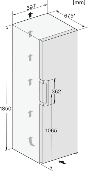 Chłodziarka wolnostojąca Miele KS 4783 DD 12431110