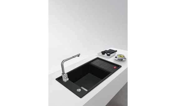 Zlew Franke FSG 611-88 Czarny Mat 114.0633.153