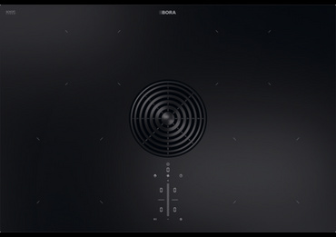 Wysyłka 24h! BORA Pure Rough matowa płyta indukcyjna ze zintegrowanym wyciągiem oparów - powietrze w obiegu zamkniętym PURU2R