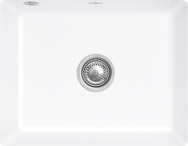 Zlew Villeroy & Boch SUBWAY 60SU korek manualny 3310 01 R1 WHITE ALPIN (błyszczący)