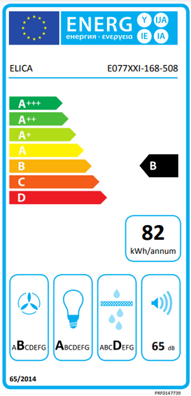 Okap Elica STRIPE URBAN ZINC/A/90 ocynkowana blacha PRF0147739 wyciąg