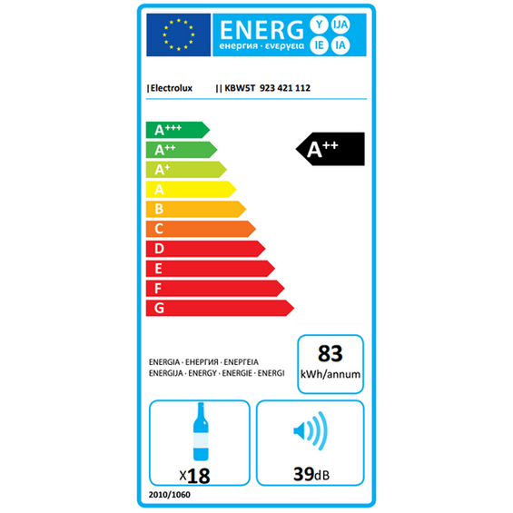 Outlet Winiarka Electrolux KBW5T wysyłka Gratis !