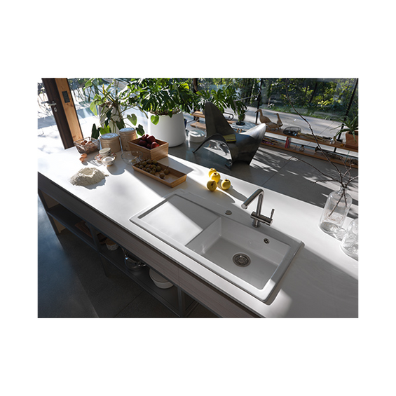 Zlew Franke Mythos MTK 611-78 Fraceram Biały polarny 124.0540.949