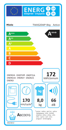 Suszarka z pompą ciepła Miele  TWA520 WP 8kg Active 12725240