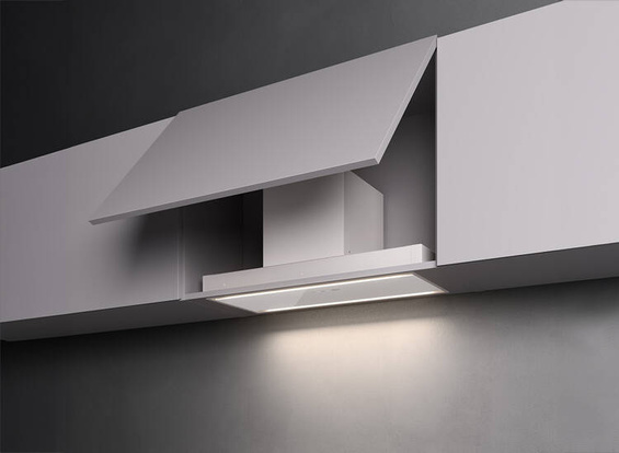 Okap Falmec Parallel White 70 biały 800 m³/h do zabudowy