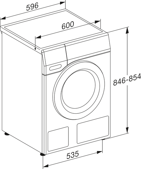 Pralka Miele WED385 WCS 12725400