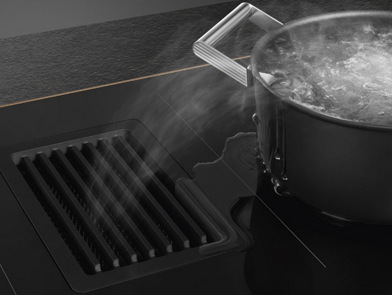 Płyta z wbudowanym okapem Smeg Dolce Stil Novo HOBD682R1