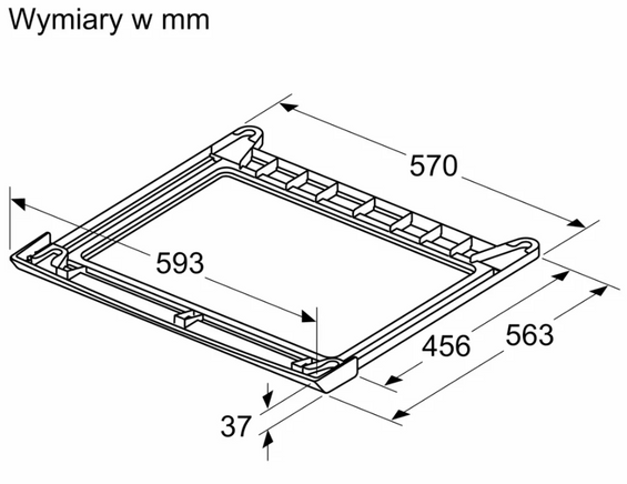 Wysyłka 24h! Łącznik do postawienia suszarki na pralce Bosch WTZ27510