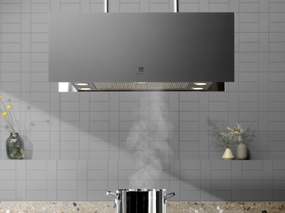 Okap wyspowy Electrolux KFIA19R do wyczerpania zapasów