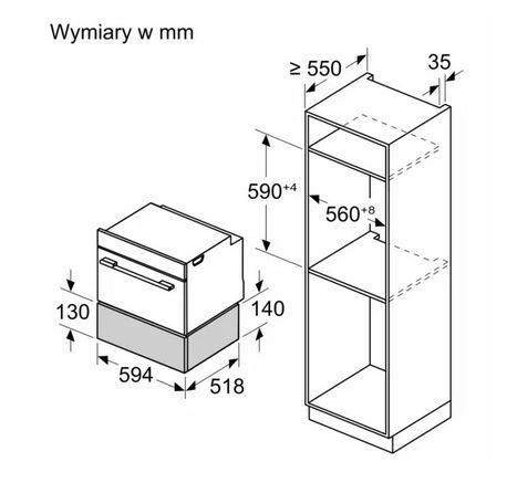 Szuflada grzewcza Siemens BI710C1B1