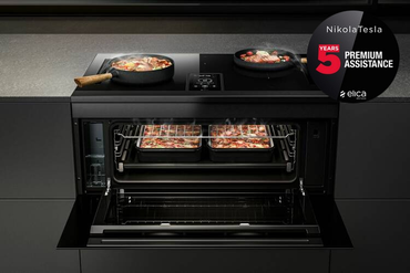 Piekarnik z płytą indukcyjną i okapem Elica LHOV